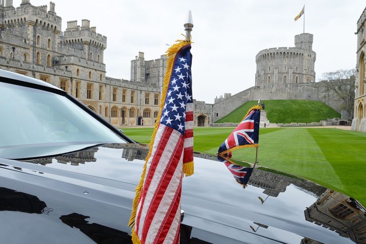 Windsor Castle, where President Trump will meet Queen Elizabeth II next week