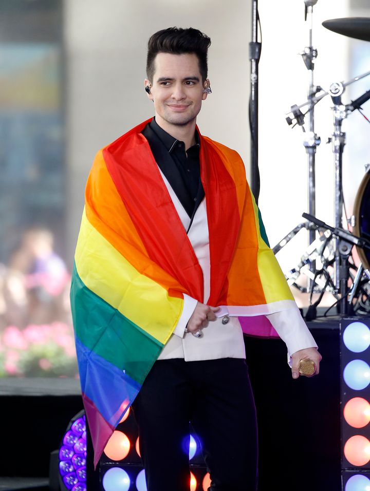 Urie performs on NBC's "Today" show at Rockefeller Plaza on June 29, 2018, in New York City.
