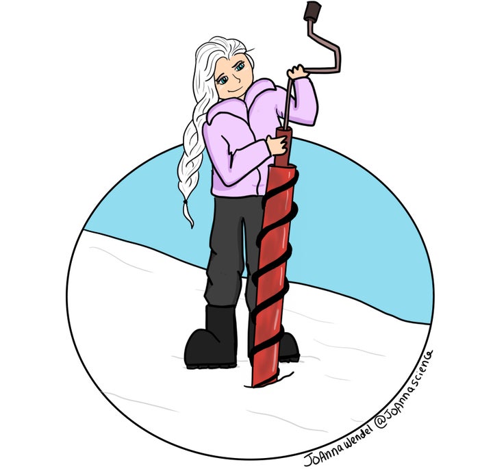 Queen Elsa, glaciologist