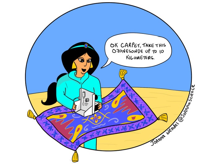 Princess Jasmine, atmospheric chemist