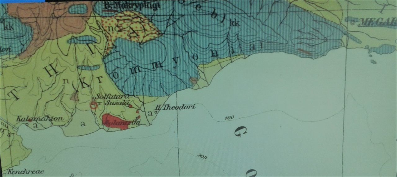 Χάρτης του Άλφρεντ Φίλιπσον,Λεπτομέρεια με το Solfatara v.Susaki