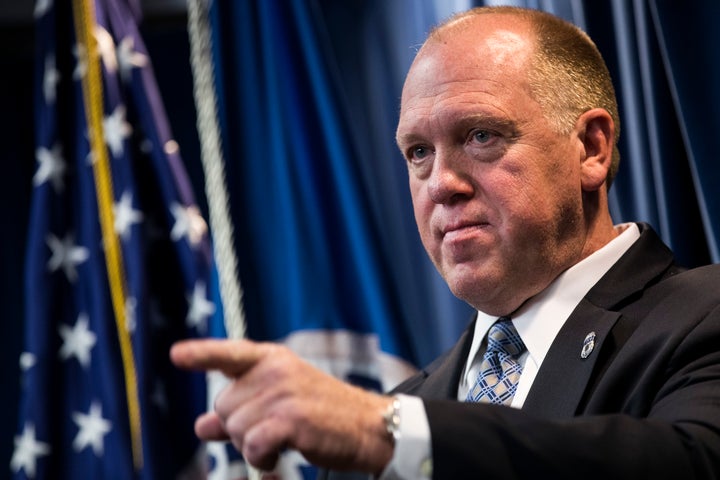 Former acting ICE Director Thomas Homan.