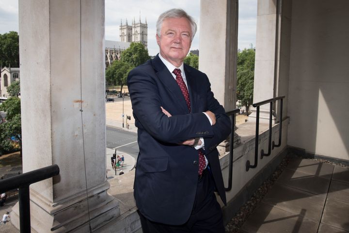 David Davis quit as Brexit Secretary on Sunday evening