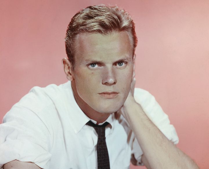 Tab Hunter pictured in 1955. 