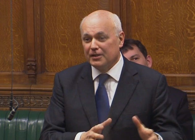 Former Tory leader Iain Duncan Smith