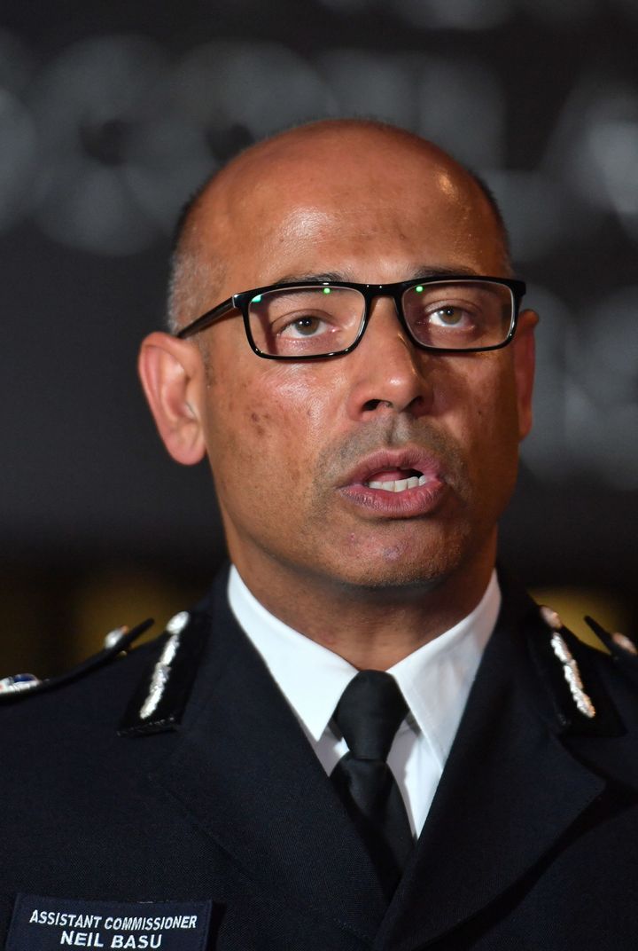 Neil Basu, the Met Police’s assistant commissioner for specialist operations