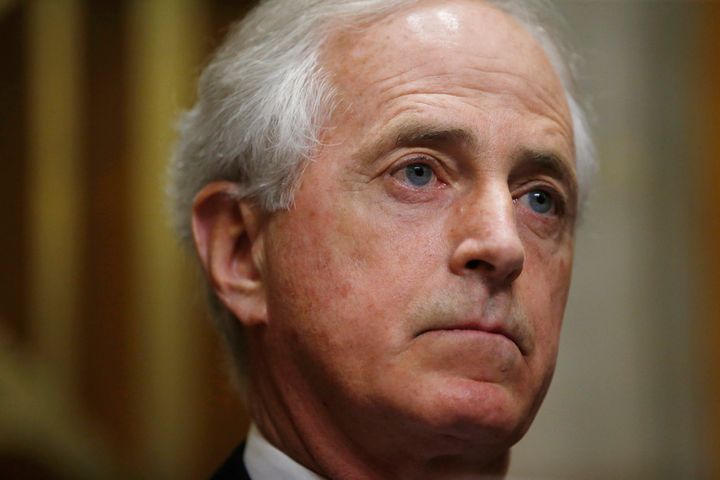 Senate Foreign Relations Committee Chairman Bob Corker's introduced the motion passed by the Senate that aims to give Congress a role in determining when the U.S. can impose tariffs in the interest of national security.