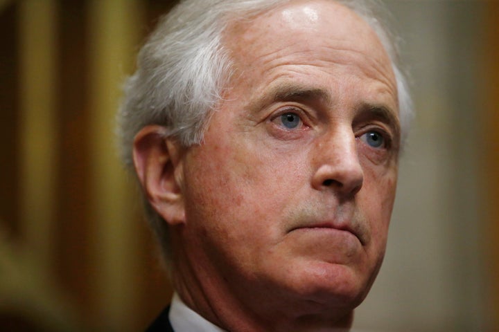 Senate Foreign Relations Committee Chairman Bob Corker's introduced the motion passed by the Senate that aims to give Congres