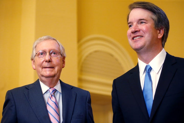 Millions will be spent helping Brett Kavanaugh win confirmation. Voters won't know who paid for them.