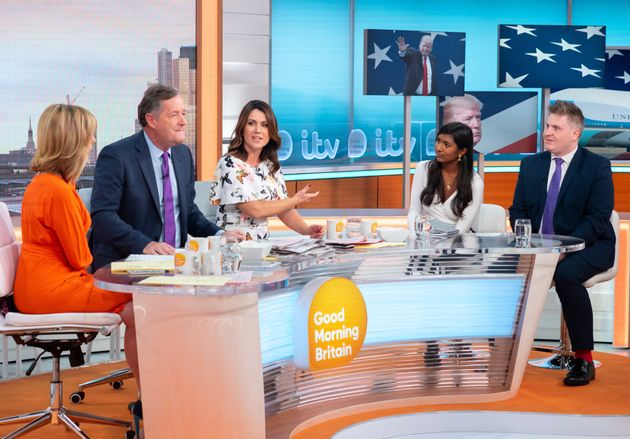 The 'Good Morning Britain' debate around anti-Trump protests