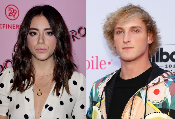 Chloe Bennet confirmed her relationship with YouTuber Logan Paul.