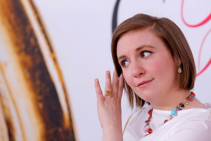 Lena Dunham at the 2016 CFDA Fashion Awards in New York City.