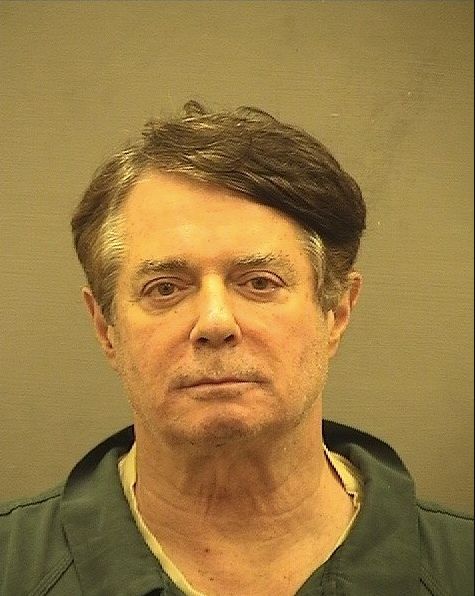 Paul Manafort’s new mug shot. He was transferred to a jail in Alexandria, Virginia, from a facility about 100 miles away so he could be closer to the courthouse where he will be tried on charges of bank and tax fraud.