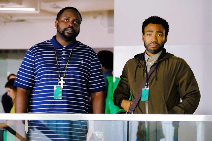 Brian Tyree Henry and Donald Glover in "Atlanta."