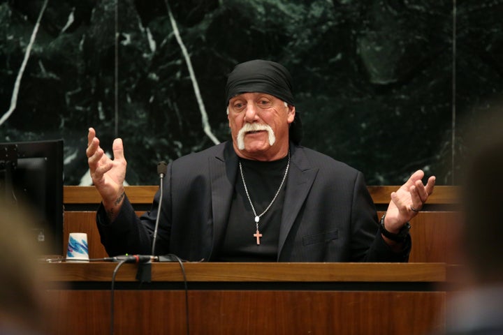 Terry Bollea, aka Hulk Hogan, sued Gawker.com for publishing a sex tape he was in. He won the suit, leading to the site’s sale and closure.