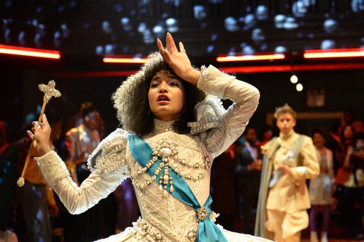 Indya Moore as Angel stars in "Pose."