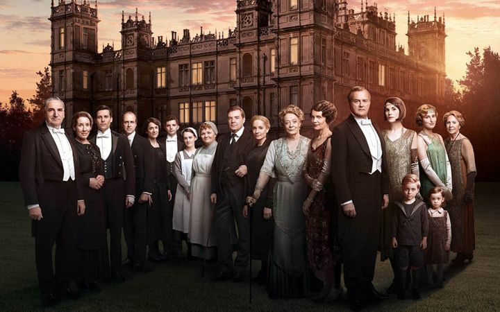 The cast of "Downton Abbey." 