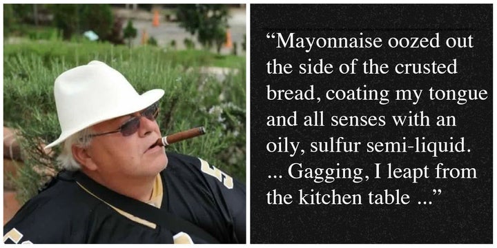 Victor Lachin is an active member of the I Hate Mayonnaise! Facebook group. He shares a horrifying tale of a peanut butter sandwich made with mayo.