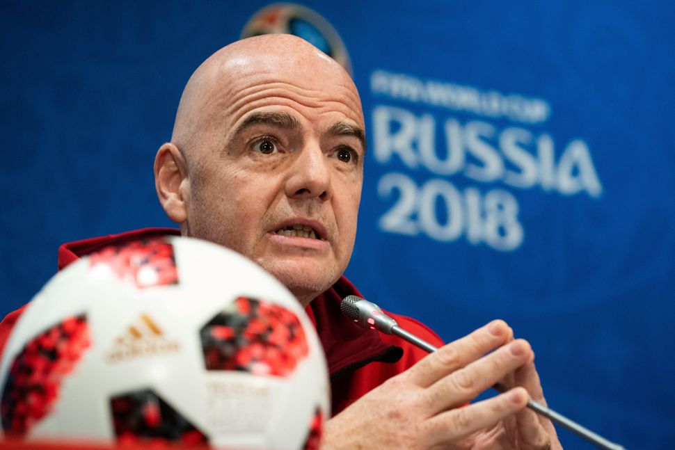   Gianni Infantino took the presidency of FIFA after the resignation of Joseph 