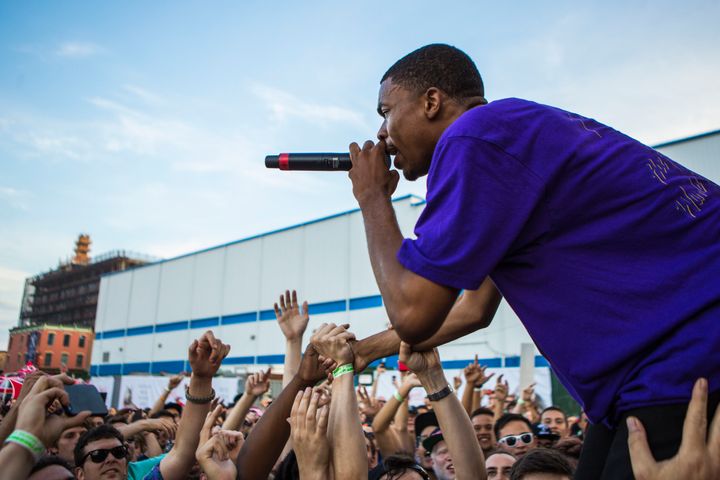 Vince Staples performs during Brooklyn's annual Northside Festival in 2015. Headliners over the years have included Solange, Chance the Rapper and Liz Phair.