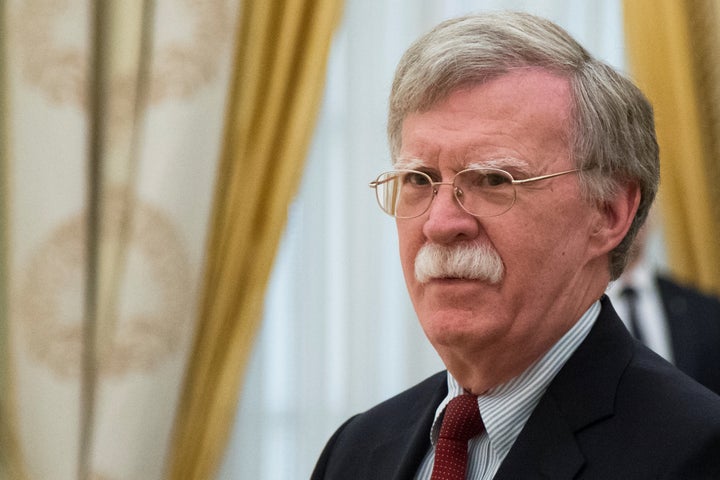 White House national security adviser John Bolton claimed that new indictments of 12 Russians in special counsel Robert Mueller's probe strengthen Donald Trump's hand with Vladimir Putin.