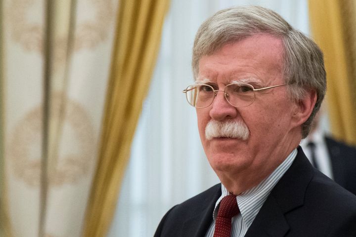White House national security adviser John Bolton claimed that new indictments of 12 Russians in special counsel Robert Mueller's probe strengthen Donald Trump's hand with Vladimir Putin.