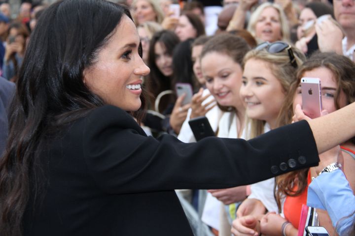 Meghan, Duchess of Sussex makes an appearance in Dublin on July 12.
