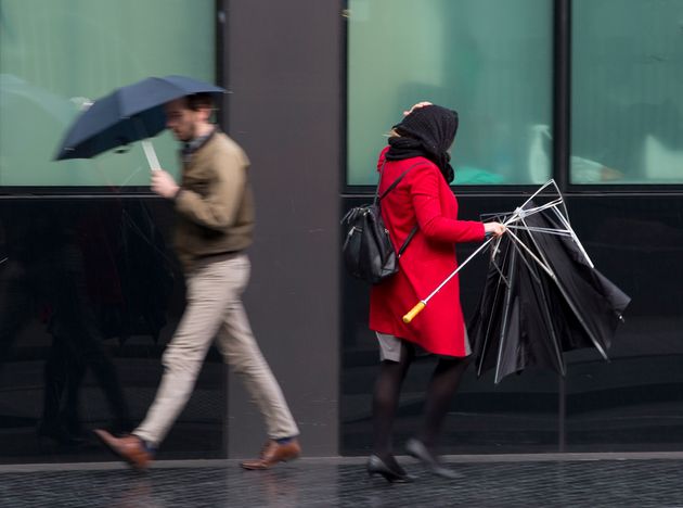 Thundery showers are set to break up the hot days 