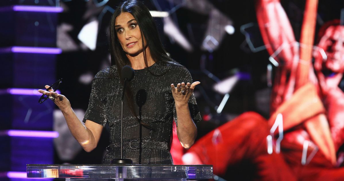 Demi Moore Destroys Bruce Willis In Surprise Roast Appearance