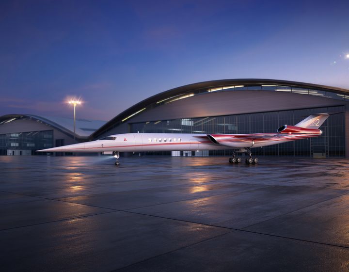 The Aerion AS2 is a supersonic business jet being developed by Lockheed Martin in partnership with the Nevada-based startup Aerion.