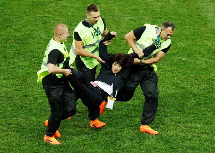 Pussy Riot Members Get Jail Time For World Cup Final Pitch Invasion