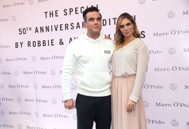 Robbie and Ayda 