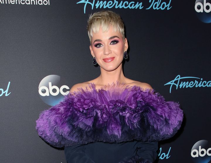 Katy Perry at the 'American Idol' finale in May