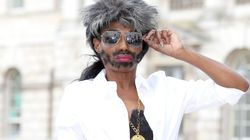 Sinitta Arrives At 'X Factor' Press Conference Dressed As Simon Cowell