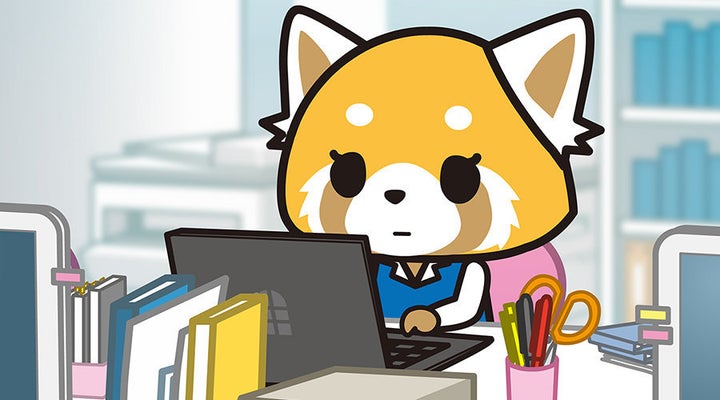 "Aggretsuko" on Netflix.