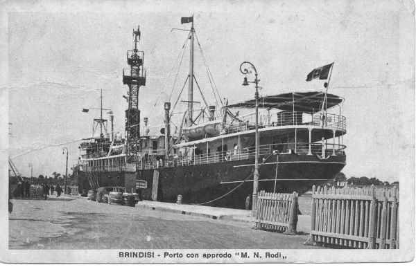 το πλοίο RODI, αργότερα έγινε EMPIRE PATROL 