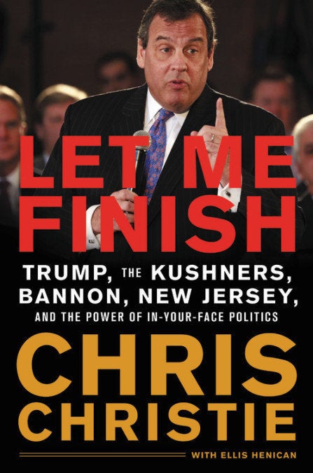 Christie's book, Let Me Finish, is scheduled for release in January 2019.