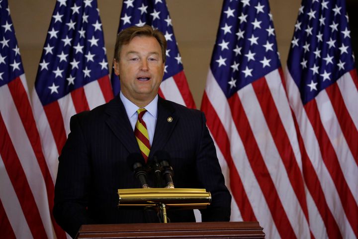 Sen. Dean Heller (R-Nev.) can't speak anywhere without audio getting leaked.