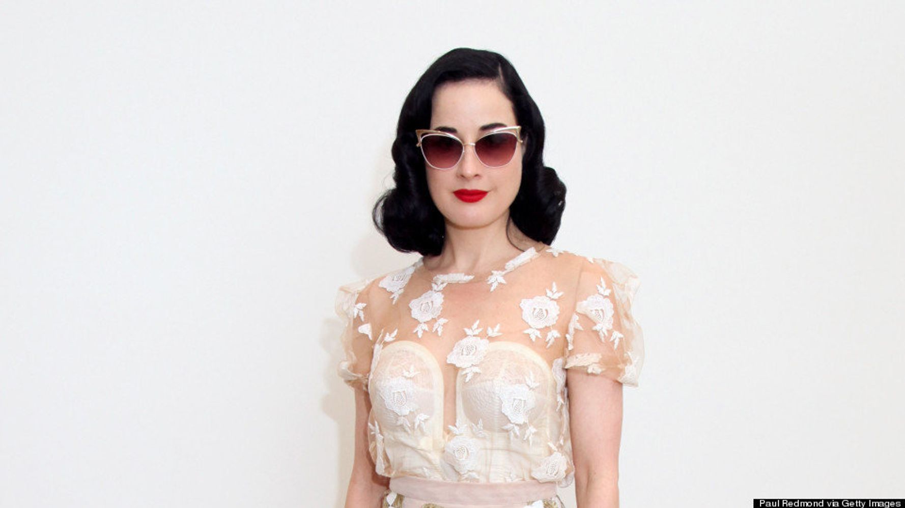 Dita Von Teese: ‘I’m Not A Lesbian’