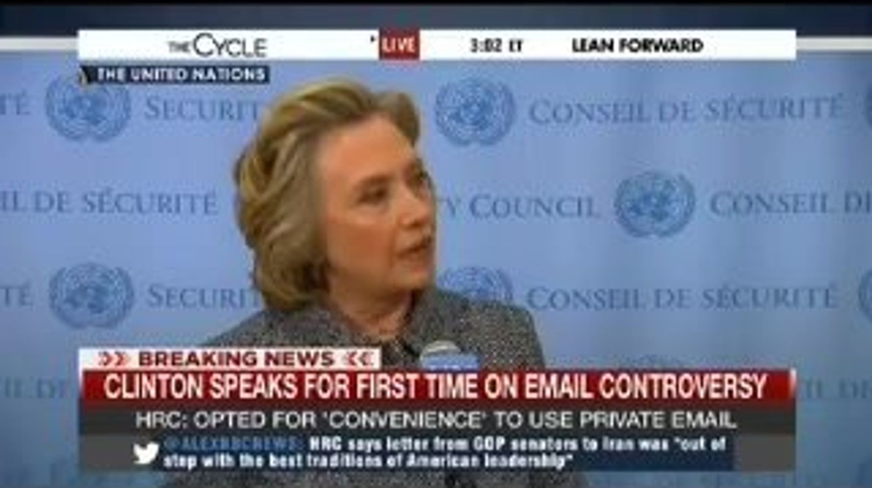 Hillary Clinton Finally Addresses Email Scandal Huffpost 