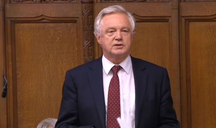 David Davis resigned from his post as Brexit Secretary earlier in July 
