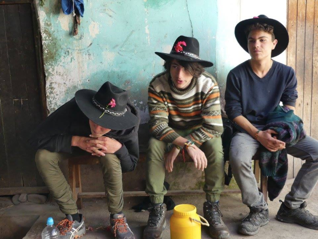 The author and his new friends from a Project World School trip.