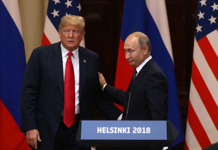 Russian President Vladimir Putin floated the idea of giving U.S. investigators access to Russian intelligence officials accused of hacking a Democratic National Committee server; in exchange, President Donald Trump would turn over a former U.S. diplomat.