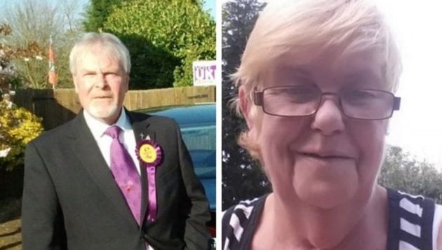 Stephen Searle, left, killed his wife Anne, right, on 30 December last year.