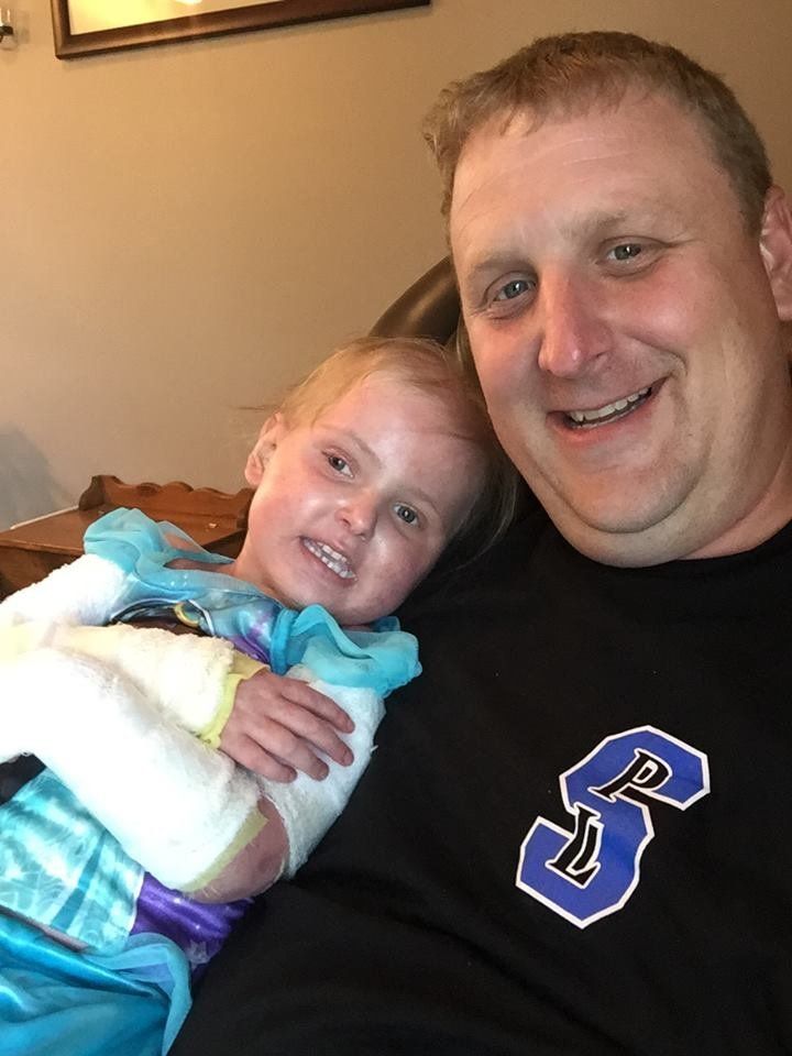 Brent Gehring with his daughter Emma.