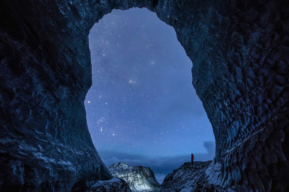 Exploring the remarkable underbelly of the Breiamerkurjokull glacial tongue in Iceland With this image the photographer wanted to pay tribute to the serenity and wonder he felt while he spent some time in this peaceful and magnificent place Vatnajokull Iceland 5 February 2018