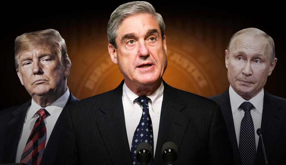 Special counsel Robert Mueller, center, is looking into Russian interference in the 2016 election. It's been alleged that Russian President Vladimir Putin wanted to tip the scales toward a Donald Trump victory.