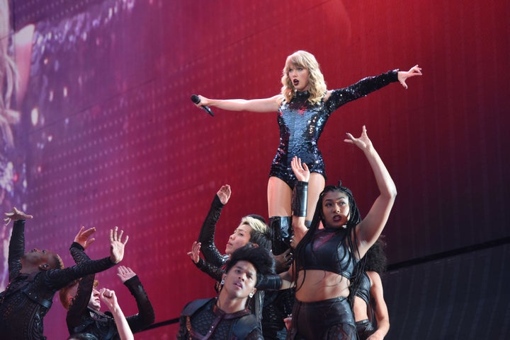 Taylor Swift, showing theatrical flair at Wembley Stadium recently, is about to go full Broadway in a film version of "Cats."