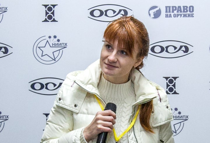 Butina in October 2013. 