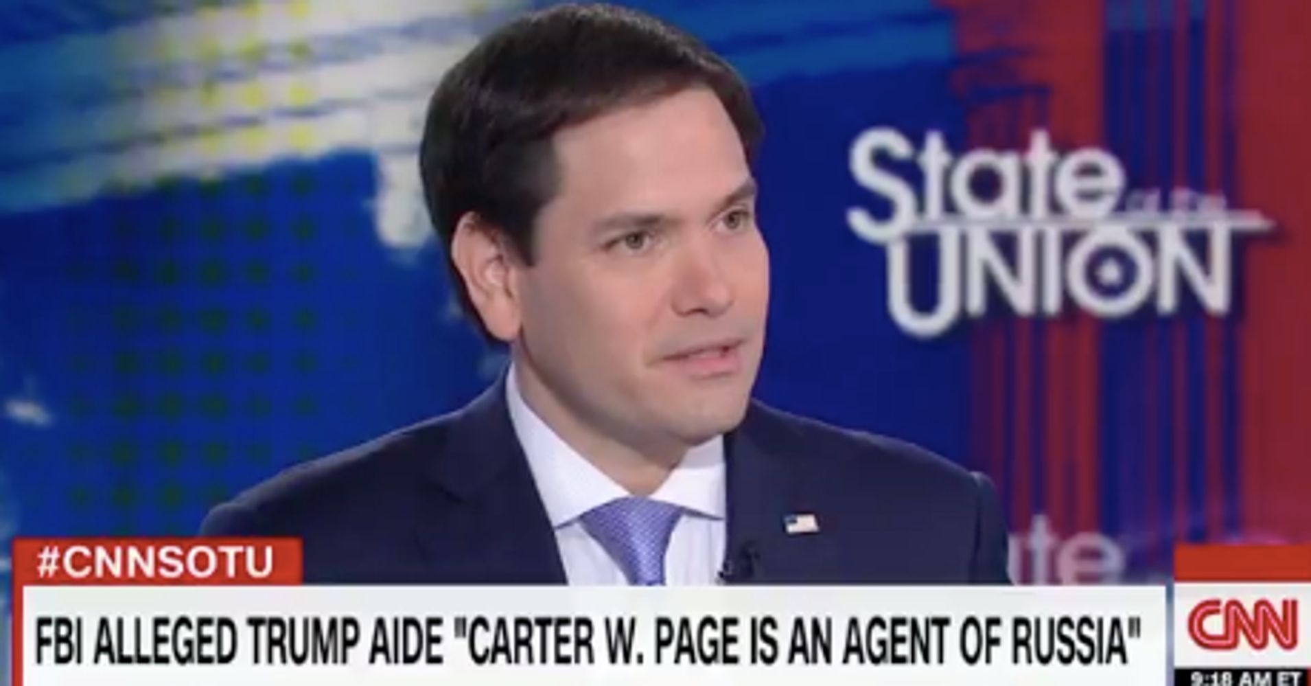 Marco Rubio Breaks With Trump: FBI 'Did Not Spy' On President's ...